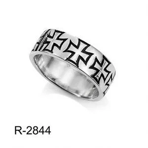 Templario Anillo de Plata